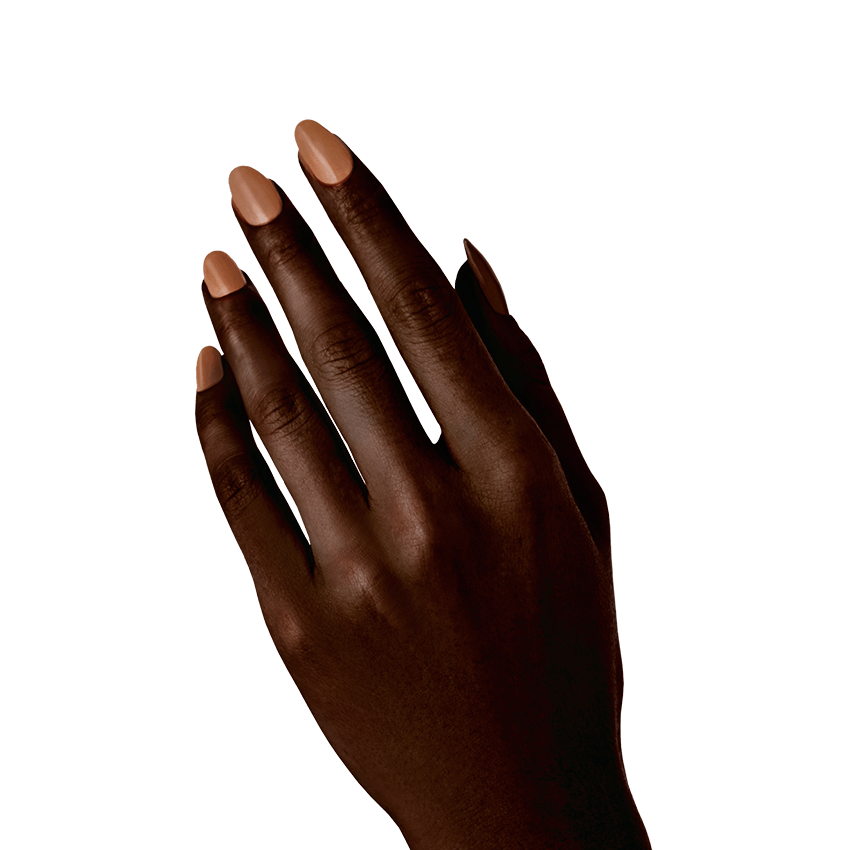 Dark skin hand