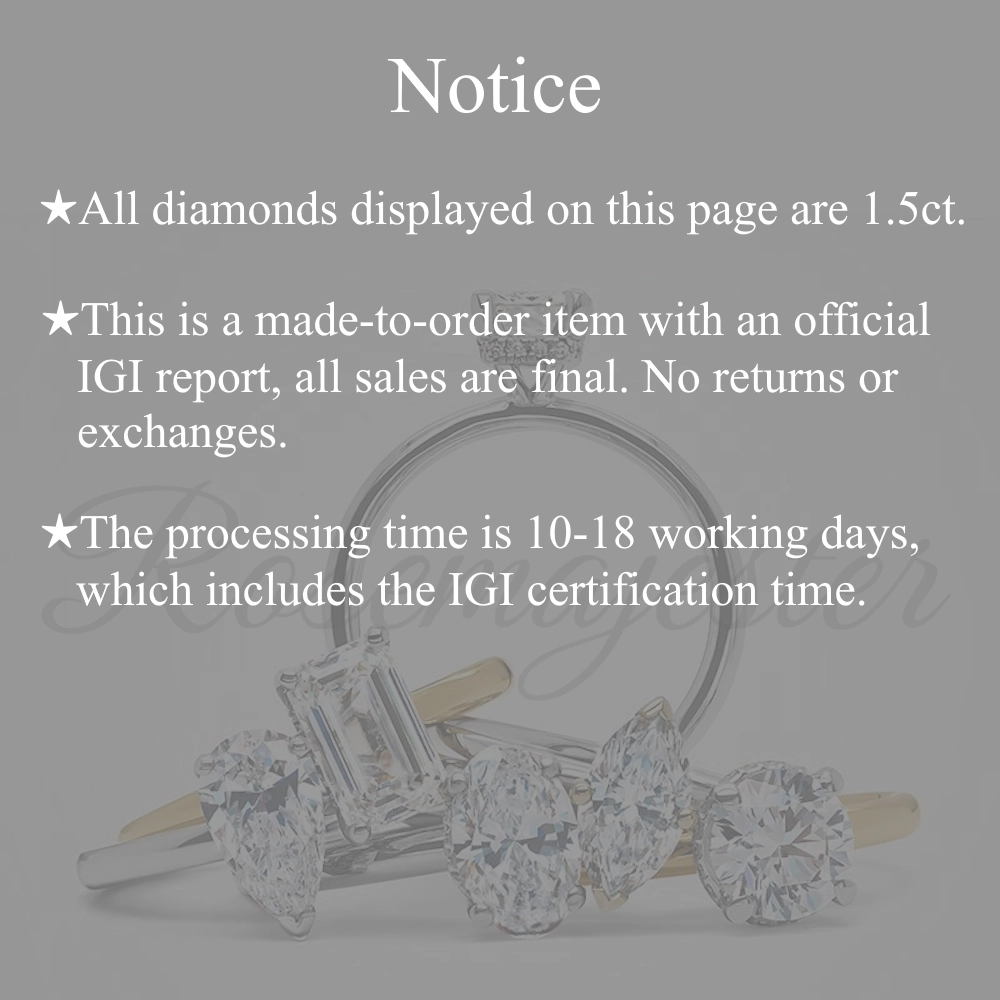 18K Gold 3 Row Pave Hidden Halo Engagement Ring with Fancy Cut Diamond (1-2ct, F+, VS2+) - Image 6