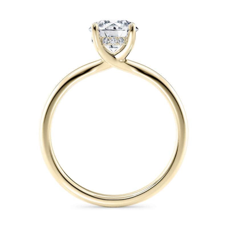 Helia Wedfit Diamond Solitaire Engagement Ring (1ct, F-VS2 or better) - Image 2