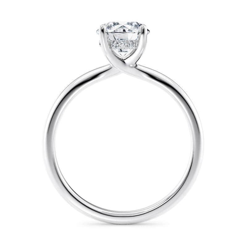 Helia Wedfit Diamond Solitaire Engagement Ring (1ct, F-VS2 or better) - Image 10