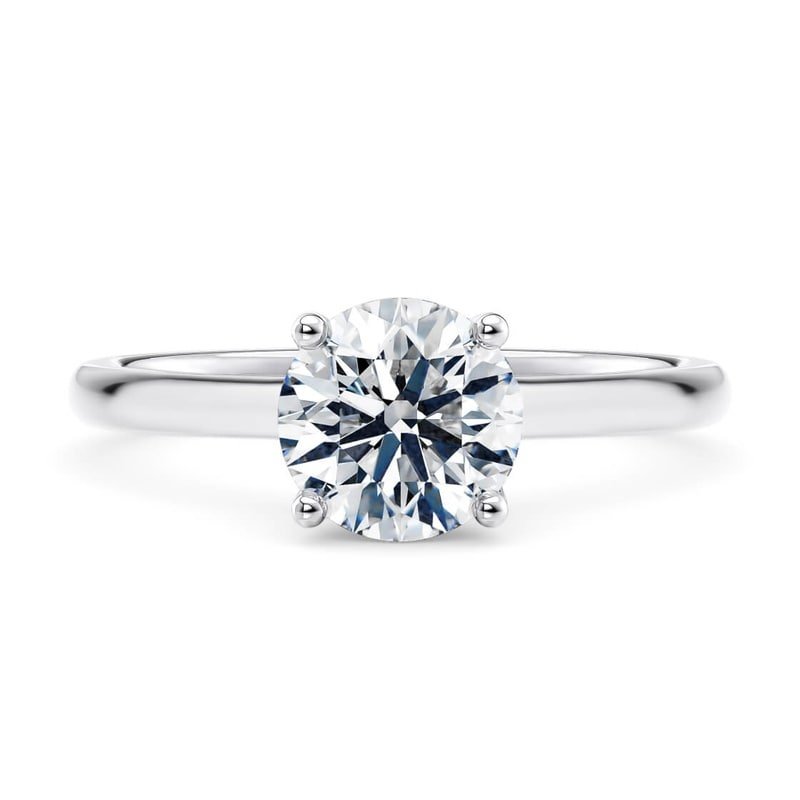 Helia Wedfit Diamond Solitaire Engagement Ring (1ct, F-VS2 or better) - Image 11