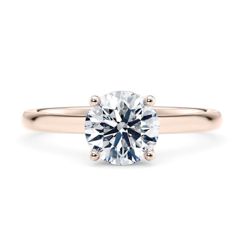 Helia Wedfit Diamond Solitaire Engagement Ring (1ct, F-VS2 or better) - Image 8