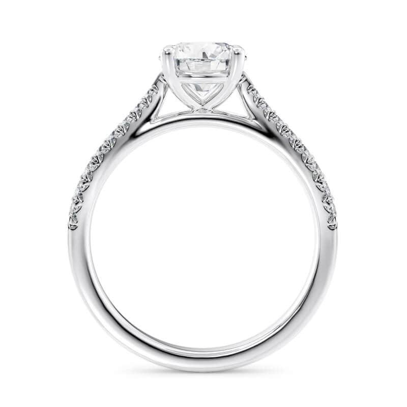 Kinora Wedfit Side Stone Diamond Engagement Ring (1ct, F-VS2 or better) - Image 8
