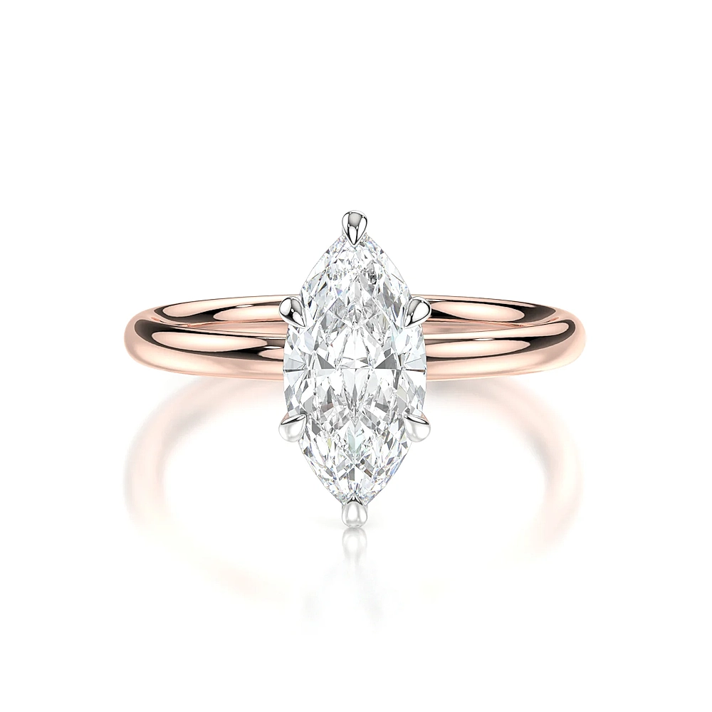 Platinum Solitaire Engagement Ring with Fancy Cut Diamond (1-2ct, F-VS2 or better) - Image 17
