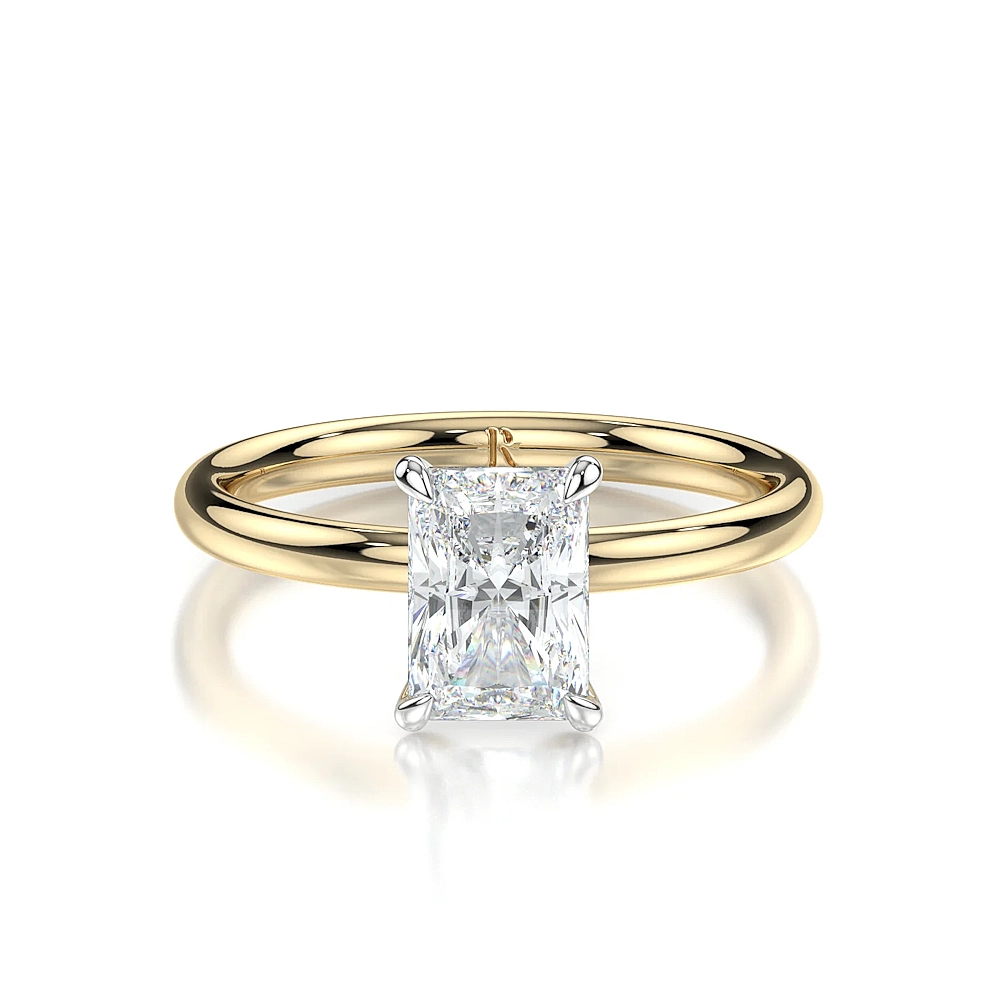 Platinum Solitaire Engagement Ring with Fancy Cut Diamond (1-2ct, F-VS2 or better) - Image 19