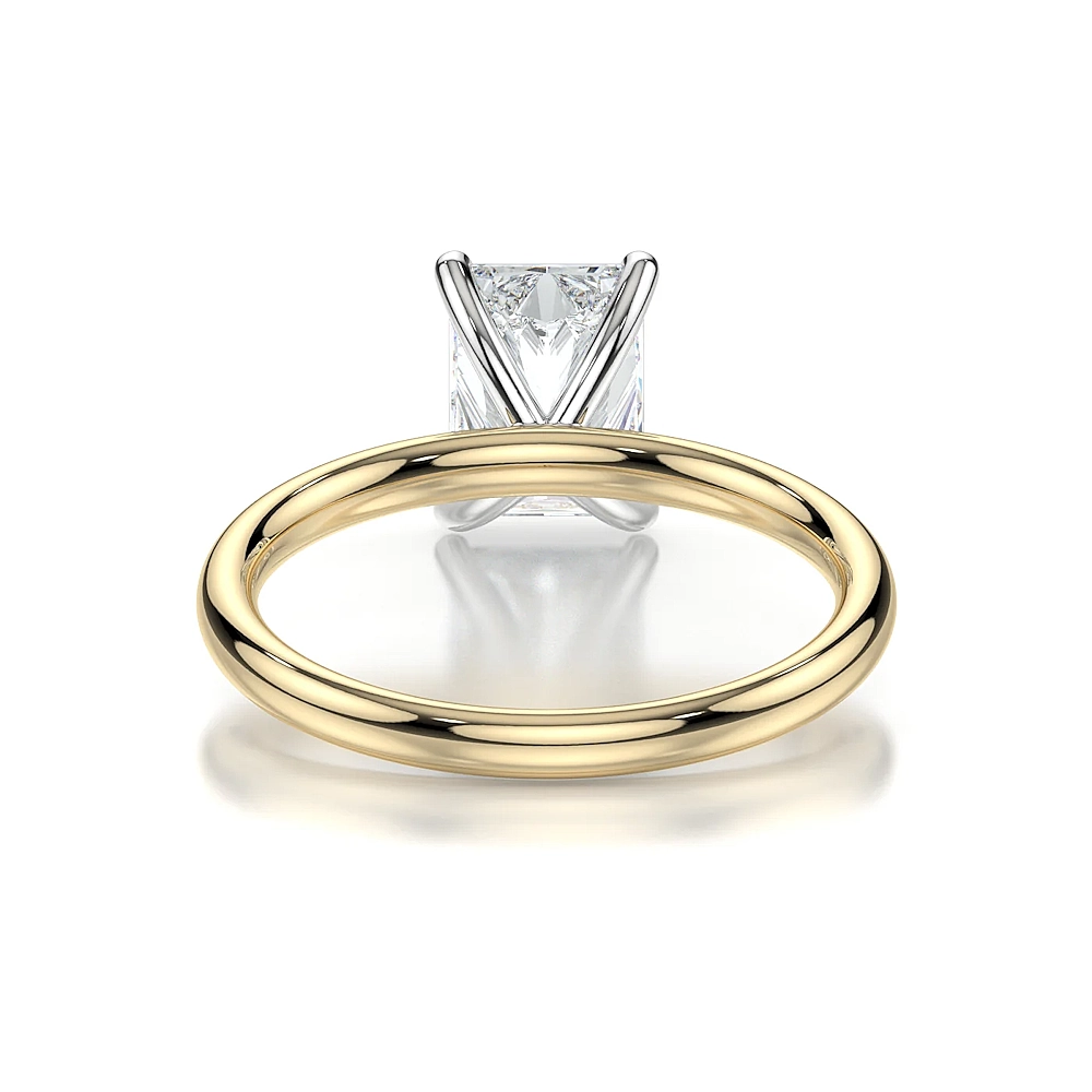 Platinum Solitaire Engagement Ring with Fancy Cut Diamond (1-2ct, F-VS2 or better) - Image 20