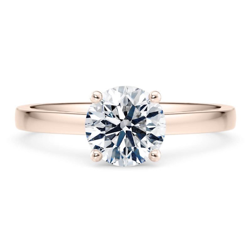 Vienna Classic Diamond Solitaire Engagement Ring (1ct, F-VS2 or better) - Image 7