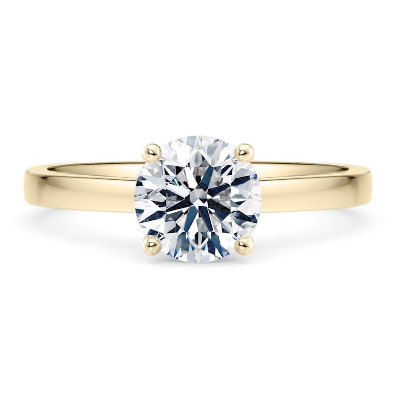 Vienna Classic Diamond Solitaire Engagement Ring (1ct, F-VS2 or better) - Image 6